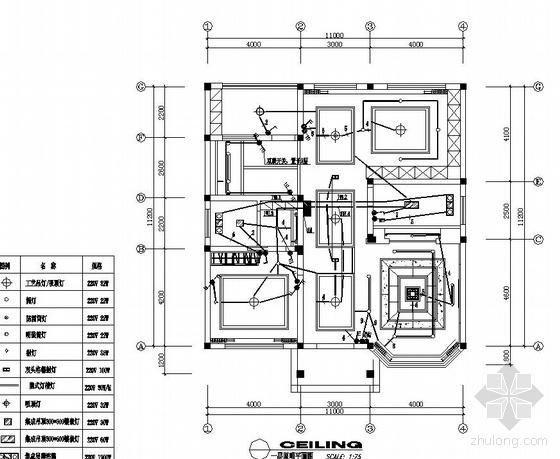 某三层别墅水电装修工程电气图纸-建筑电气施工图-筑龙电气工程论坛